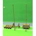 badmintonové stojany - 2 kusy